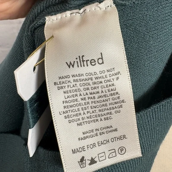 NEW Wilfred ripped cropped top size S - Picture 7 of 8